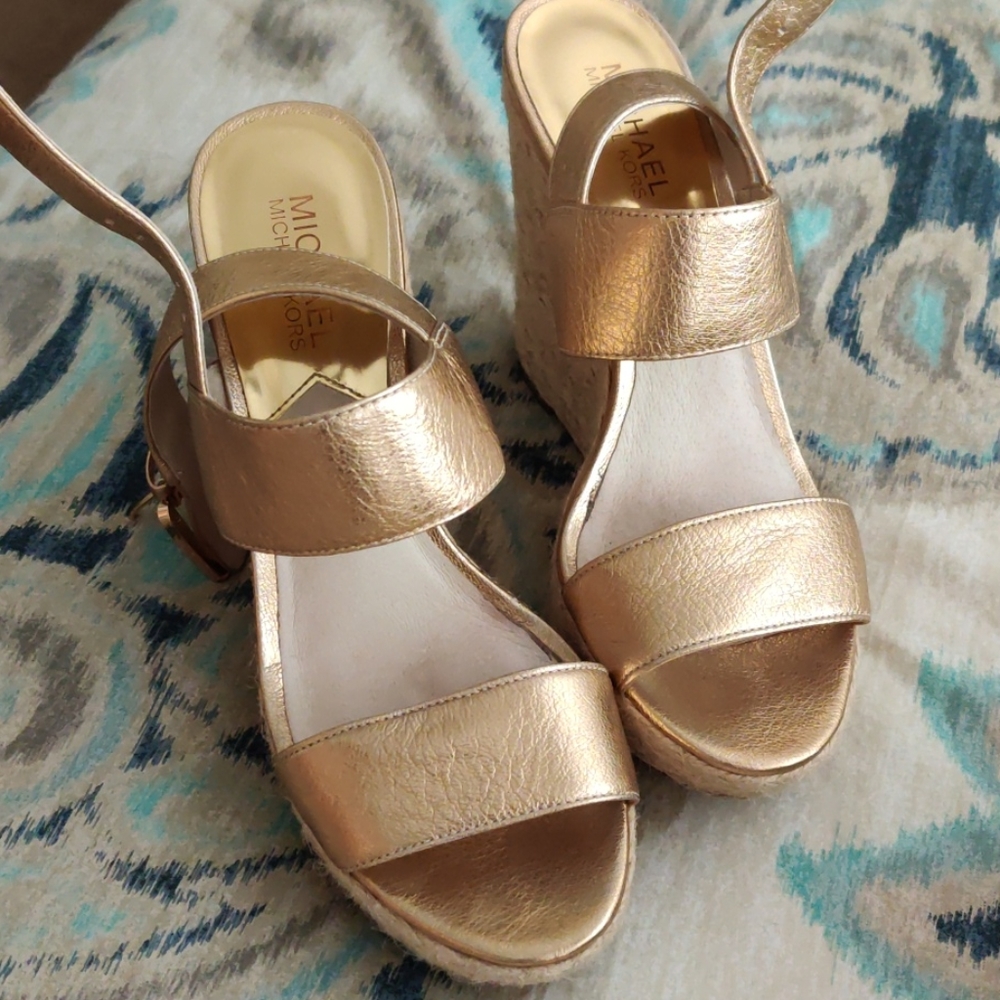Michael Kors wedge sandals -7.5